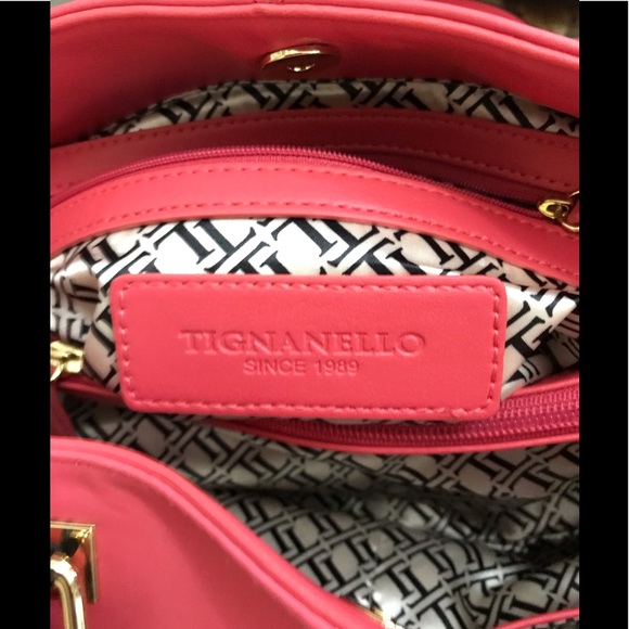 Tignanello Leather Handbag Women - Picture 8 of 14